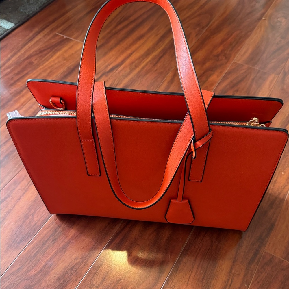 Elegant Orange Women's Tote Bag